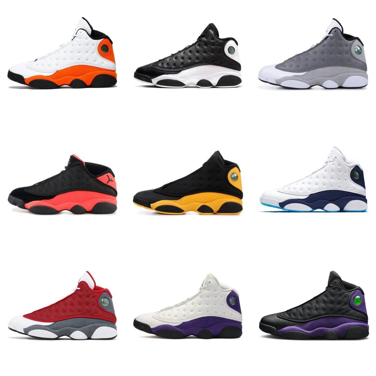 【AJ13】AJ13 high top sports shoes (88)