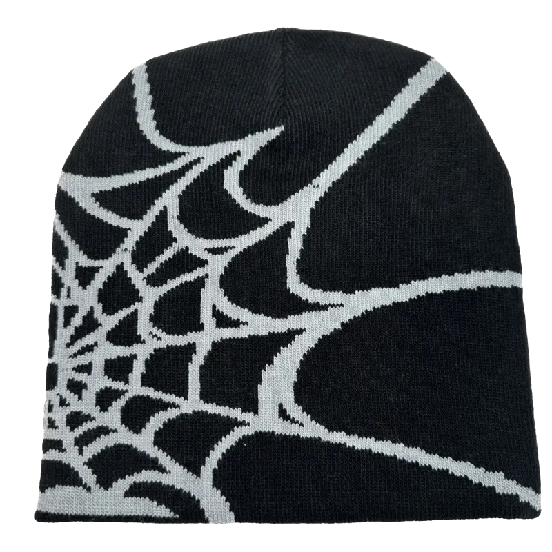 Spider Beanie White