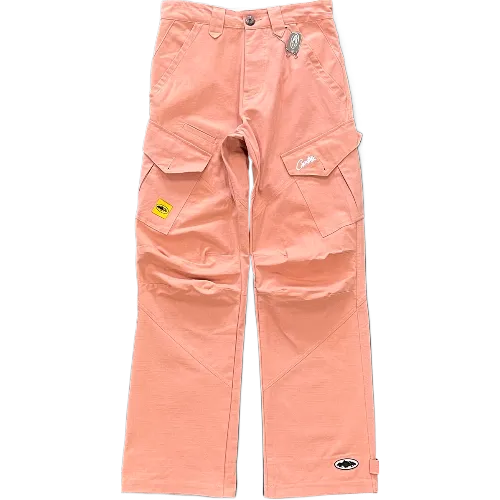 corteiz pants cargo Slant pocket Pink Bottoms