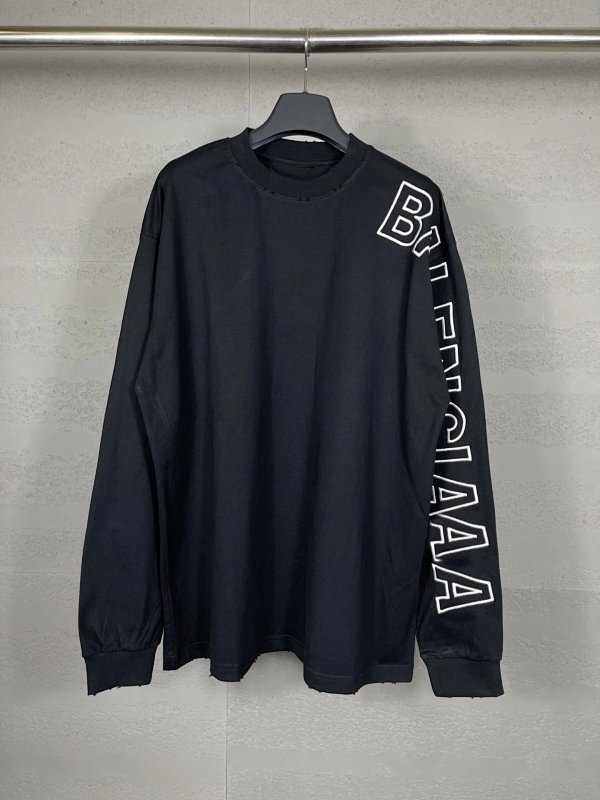 Balenciaga Text Long sleeve (2+ Colorways)